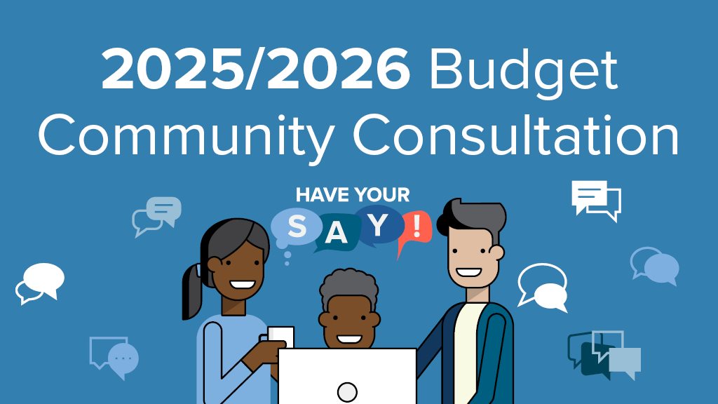 Cover graphic for What do you want to see in the 2025/2026 Budget?