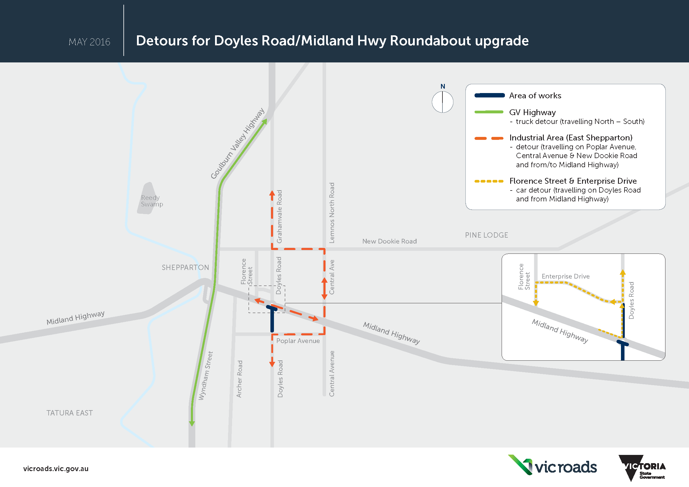 Stage 2 Detour Map