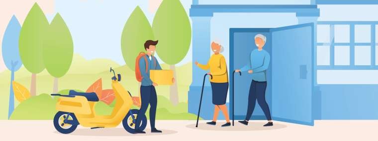 Community Support Graphic Social