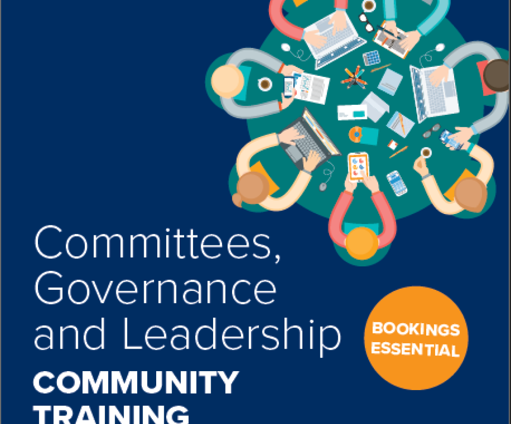 Cover image for event - Committees, Governance and Leadership