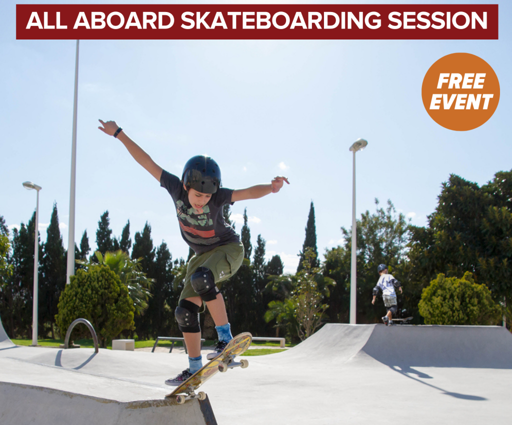 Cover image for event - Dookie All Aboard Skateboarding Session