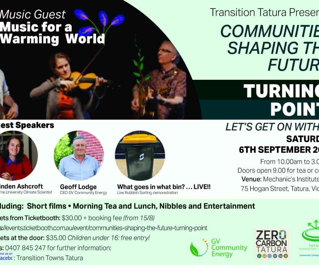 Cover image for event - Communities Shaping the Future - Turning Point Festival