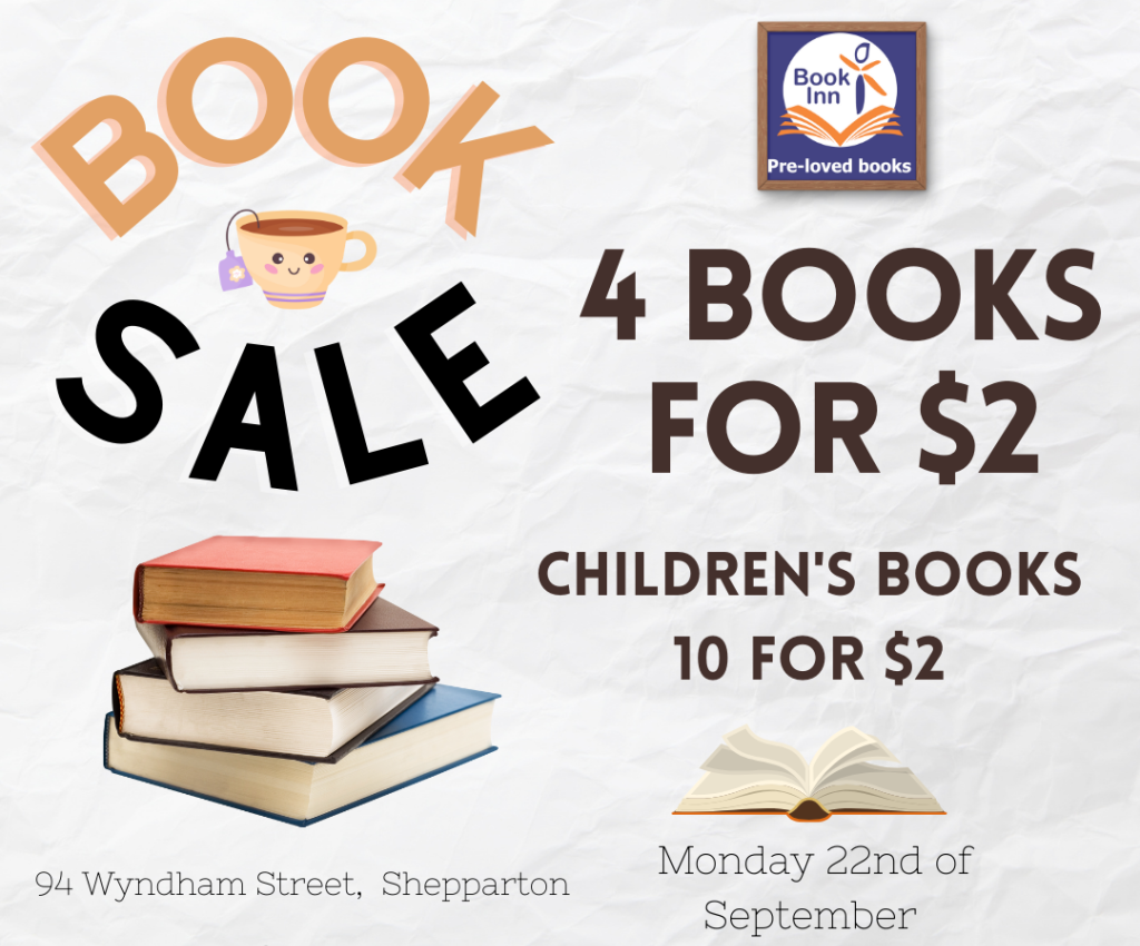 Cover image for event - FamilyCare Book Inn Book Sale