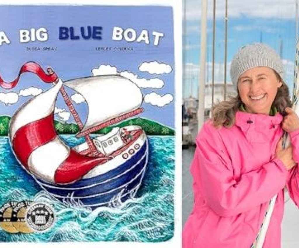 Cover image for event - Susea Spray and A Big Blue Boat at Shepparton Library