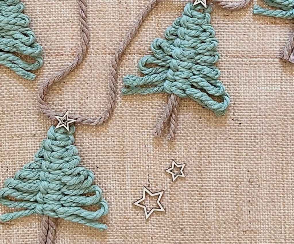 Cover image for event - Craft & Coffee at Shepparton Library - Macrame Christmas Ornament