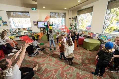 Storytime and nature walk