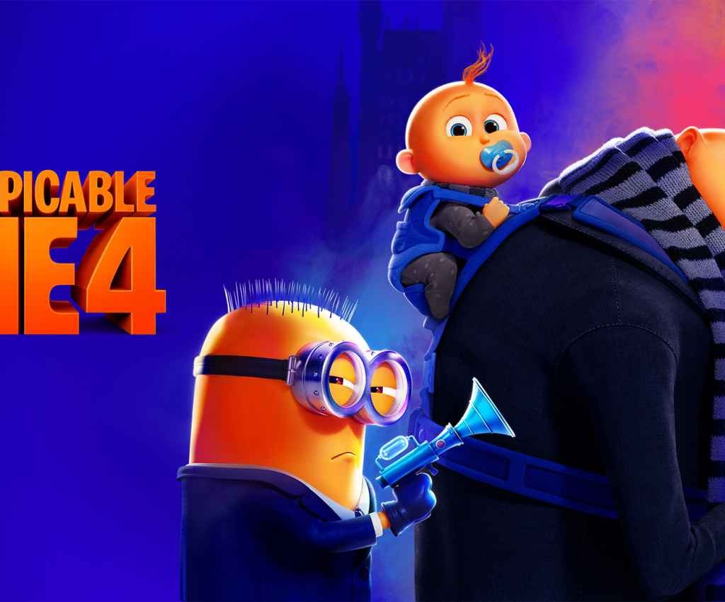 Cover image for event - School Holiday Movie Afternoon at Shepparton Library - Despicable Me 4 (PG)