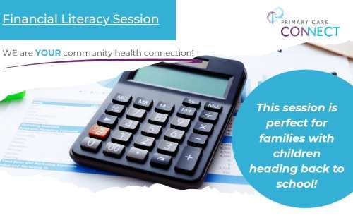 Cover image for event - Financial Literacy Session with Primary Care Connect at Shepparton Library