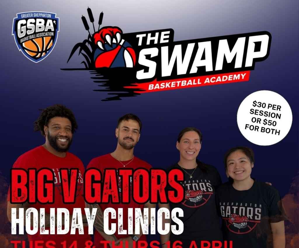 Cover image for event - Big V Shepparton Gators Holiday Clinics