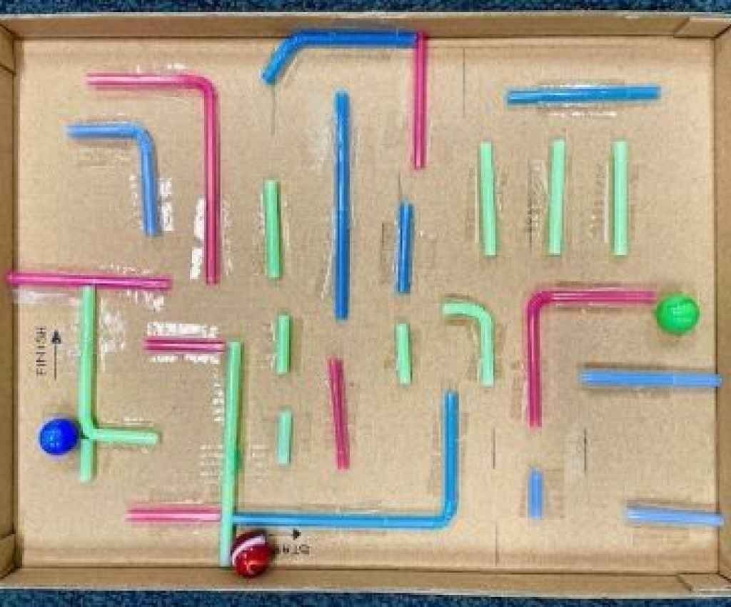 Cover image for event - Maze Madness STEAM Activities at Shepparton Library