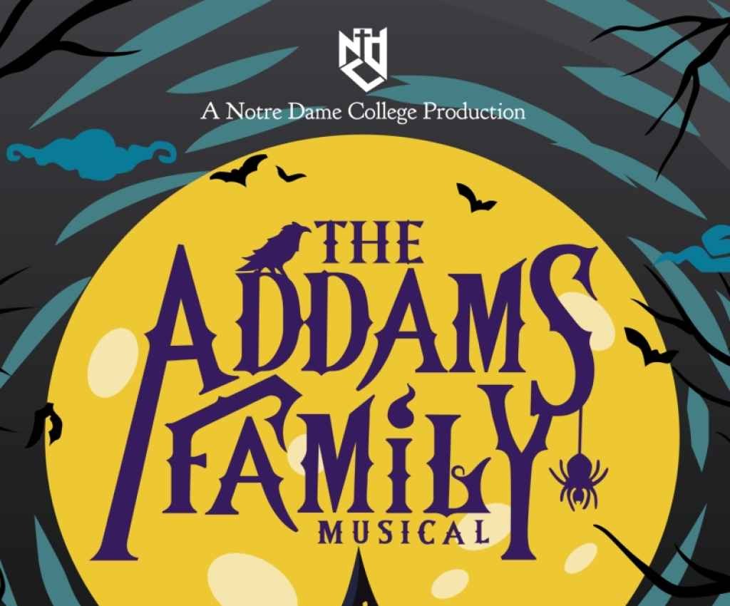 Cover image for event - Notre Dame College presents The Addams Family Musical