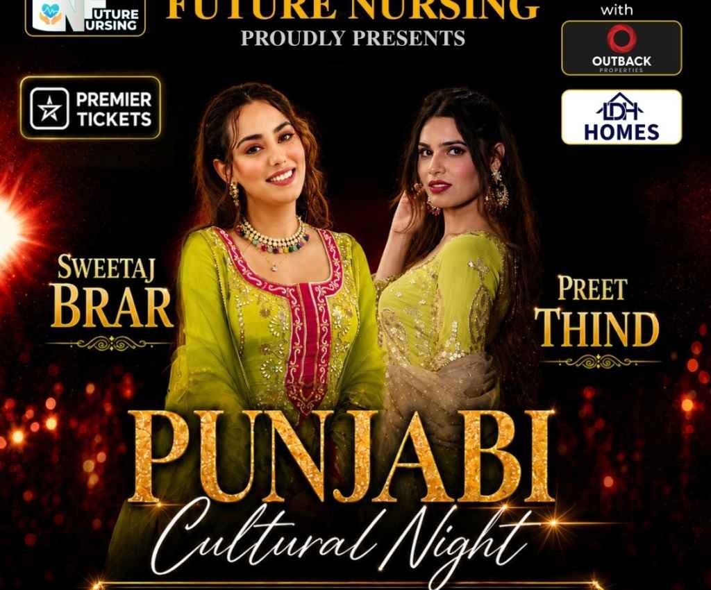 Cover image for event - Punjabi Cultural Night with Sweetaj Brar & Preet Thind
