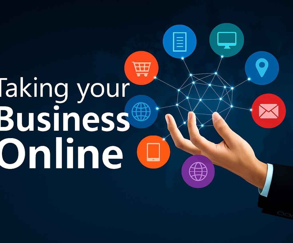 Cover image for event - Taking Your Business Online - Live Webinar