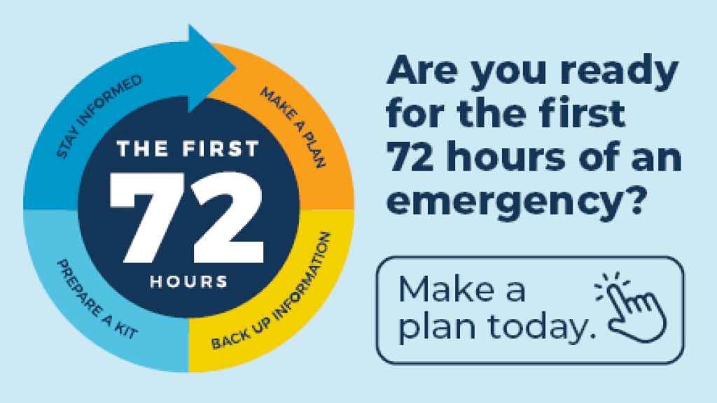 Cover graphic for You can handle any emergency better if you are prepared