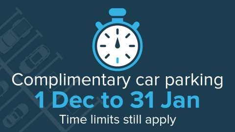 Complimentary Parking Webtile