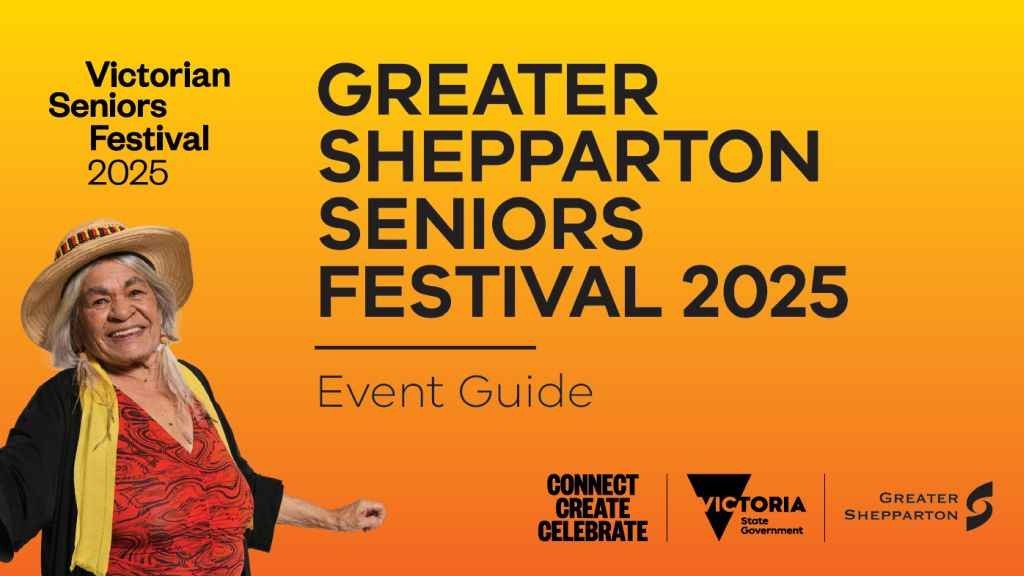 Cover graphic for Seniors Festival 2025