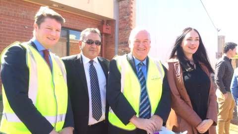 sod turning