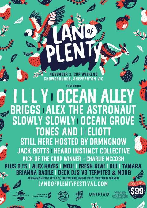 Land Of Plenty Full Lineup a2 poster-1