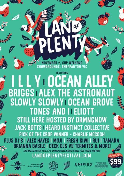 Land Of Plenty Full Lineup a2 poster-1