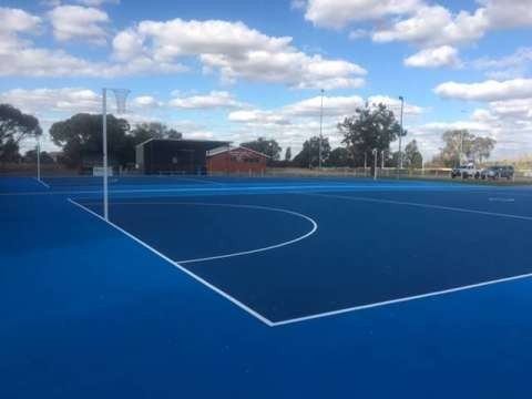 Central Park netball courts