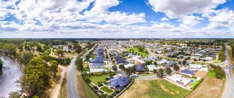 Greater Shepparton Aerial Drone Boulevard Housing Area - 20161124 - 0229-Pano-edited1