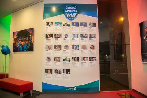 Sports Hall of Fame Wall Launch-9040