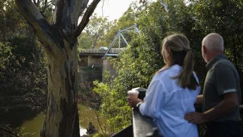 Digital Storytelling Project - Murchison - Goulburn River View of Bridge- Night Owl Productions 14