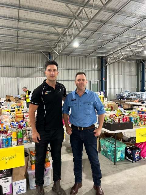 Cr Sali and Cr Jeffery