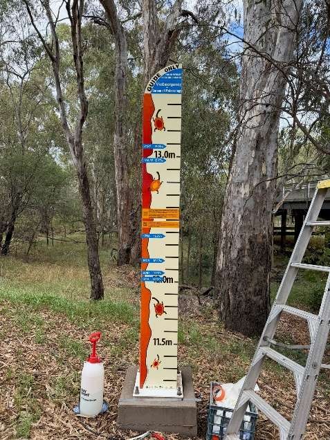 RiverConnect Historical Food Information Signage - Kialla